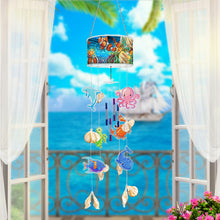 Load image into Gallery viewer, Marine Life Diamond Painting Wind Chime DIY Rhinestones Wind Chime Kit