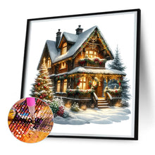 Load image into Gallery viewer, Diamond Painting - Full Round - Christmas cottage (30*30CM)