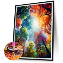 Load image into Gallery viewer, Diamond Painting - Full Round - Oil painting forest (30*40CM)