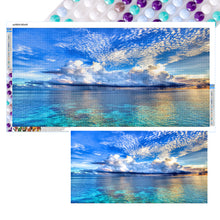 Load image into Gallery viewer, Diamond Painting - Full Round - Blue Sky and Sea (85*45CM)