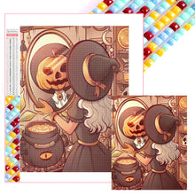 Load image into Gallery viewer, Diamond Painting - Full Square - Ms. Pumpkin (40*50CM)