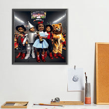 Load image into Gallery viewer, Diamond Painting - Full Round - A group of children (40*40CM)