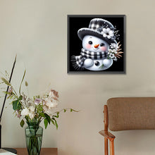 Load image into Gallery viewer, Diamond Painting - Full Round - Christmas snowman (30*30CM)