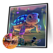 Load image into Gallery viewer, Diamond Painting - Full Round - Glowing turtle (40*40CM)