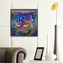 Load image into Gallery viewer, Diamond Painting - Full Round - Glowing turtle (40*40CM)
