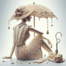 Load image into Gallery viewer, Diamond Painting - Full Round - Elegant lady (40*40CM)