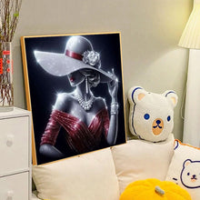 Load image into Gallery viewer, Diamond Painting - Full Round - Elegant lady (40*40CM)