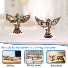 Load image into Gallery viewer, 2Pcs PET Special Shaped People Animal Diamond Painting Desktop Ornament for Home