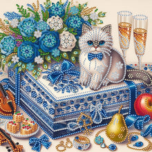 Load image into Gallery viewer, Diamond Painting - Partial Special Shaped - Kitten gift (30*30CM)