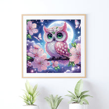 Load image into Gallery viewer, Diamond Painting - Partial Special Shaped - Owl (30*30CM)