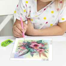 Load image into Gallery viewer, Diamond Painting - Partial Special Shaped - Hummingbird (30*30CM)