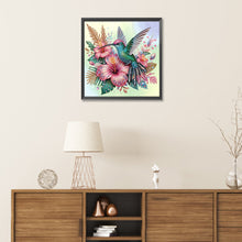 Load image into Gallery viewer, Diamond Painting - Partial Special Shaped - Hummingbird (30*30CM)