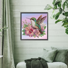 Load image into Gallery viewer, Diamond Painting - Partial Special Shaped - Hummingbird (30*30CM)