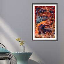 Load image into Gallery viewer, AB Diamond Painting - Full Round - Dragon removal day (40*60CM)
