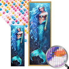 Load image into Gallery viewer, AB Diamond Painting - Full Round - Beautiful mermaid (30*90CM)