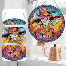 Load image into Gallery viewer, Halloween Special Shape Pumpkin Diamond Painting Hanging Pendant for Wall Window