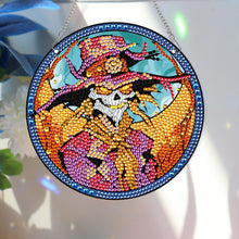 Load image into Gallery viewer, Halloween Special Shape Pumpkin Diamond Painting Hanging Pendant for Wall Window