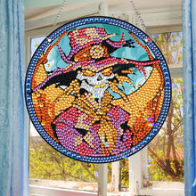 Load image into Gallery viewer, Halloween Special Shape Pumpkin Diamond Painting Hanging Pendant for Wall Window