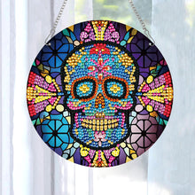 Load image into Gallery viewer, Halloween Special Shape Pumpkin Diamond Painting Hanging Pendant for Wall Window