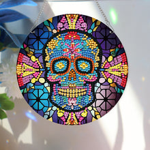 Load image into Gallery viewer, Halloween Special Shape Pumpkin Diamond Painting Hanging Pendant for Wall Window