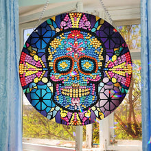 Load image into Gallery viewer, Halloween Special Shape Pumpkin Diamond Painting Hanging Pendant for Wall Window