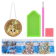 Load image into Gallery viewer, Halloween Special Shape Pumpkin Diamond Painting Hanging Pendant for Wall Window
