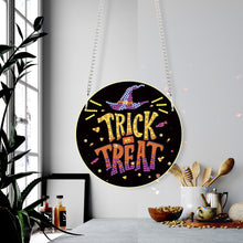 Load image into Gallery viewer, Halloween Special Shape Pumpkin Diamond Painting Hanging Pendant for Wall Window