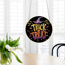 Load image into Gallery viewer, Halloween Special Shape Pumpkin Diamond Painting Hanging Pendant for Wall Window