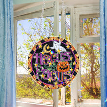 Load image into Gallery viewer, Halloween Special Shape Pumpkin Diamond Painting Hanging Pendant for Wall Window