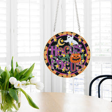 Load image into Gallery viewer, Halloween Special Shape Pumpkin Diamond Painting Hanging Pendant for Wall Window