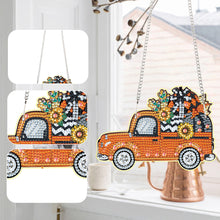 Load image into Gallery viewer, Halloween Special Shape Pumpkin Diamond Painting Hanging Pendant for Wall Window