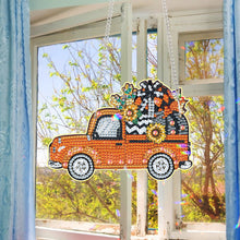 Load image into Gallery viewer, Halloween Special Shape Pumpkin Diamond Painting Hanging Pendant for Wall Window
