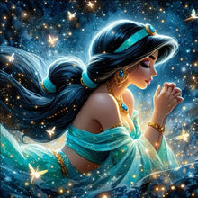 Load image into Gallery viewer, Diamond Painting - Full Round - Princess Jasmine (40*40CM)