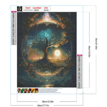 Load image into Gallery viewer, Diamond Painting - Full Round - Horror castle (45*55CM)