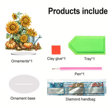 Load image into Gallery viewer, Special Shape Flower 5D DIY Diamond Art Tabletop Decorations Bedroom Table Decor