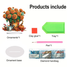 Load image into Gallery viewer, Special Shape Flower 5D DIY Diamond Art Tabletop Decorations Bedroom Table Decor