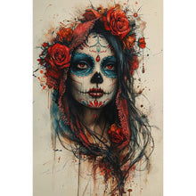 Load image into Gallery viewer, Diamond Painting - Full Square - Red skeleton girl (40*60CM)