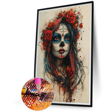 Load image into Gallery viewer, Diamond Painting - Full Square - Red skeleton girl (40*60CM)