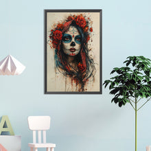 Load image into Gallery viewer, Diamond Painting - Full Square - Red skeleton girl (40*60CM)