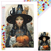 Load image into Gallery viewer, Diamond Painting - Full Square - Halloween witch (40*60CM)