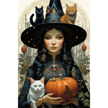 Load image into Gallery viewer, Diamond Painting - Full Square - Halloween witch (40*60CM)