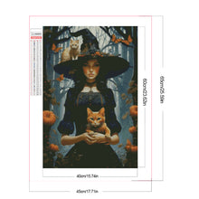 Load image into Gallery viewer, Diamond Painting - Full Square - Halloween witch (40*60CM)