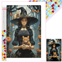 Load image into Gallery viewer, Diamond Painting - Full Square - Halloween witch (40*60CM)