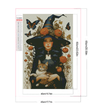 Load image into Gallery viewer, Diamond Painting - Full Square - Halloween witch (40*60CM)