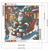 Load image into Gallery viewer, Diamond Painting - Full Round - Santa Claus (40*40CM)