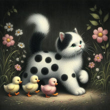 Load image into Gallery viewer, Diamond Painting - Full Square - Cat (30*30CM)