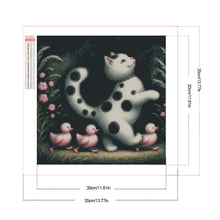 Load image into Gallery viewer, Diamond Painting - Full Square - Cat (30*30CM)
