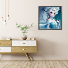 Load image into Gallery viewer, AB Diamond Painting - Full Round - Elsa holding an umbrella (40*40CM)