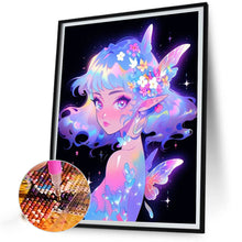 Load image into Gallery viewer, AB Diamond Painting - Full Round - Flower fairy girl (40*50CM)