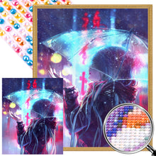 Load image into Gallery viewer, AB Diamond Painting - Full Round - Modern city girl (40*50CM)